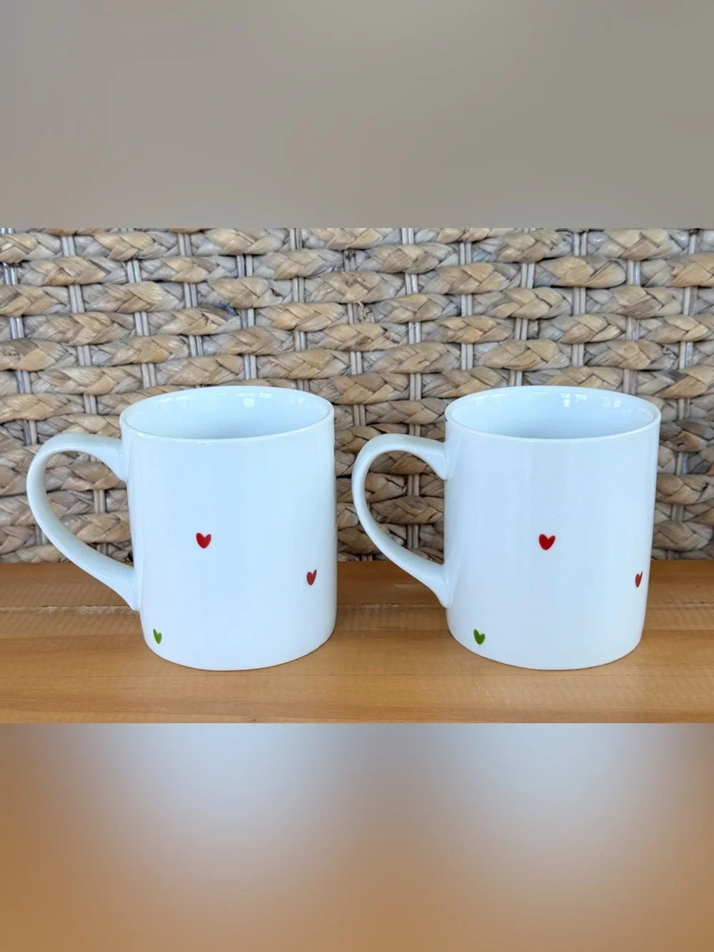 2 Williams Sonoma HRC Human Rights Campaign Heart Mug Pottery Barn West Elm Read